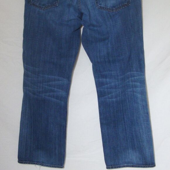 Lucky Brand Jeans Relaxed Straight Blue Denim Soft - Picture 4 of 7